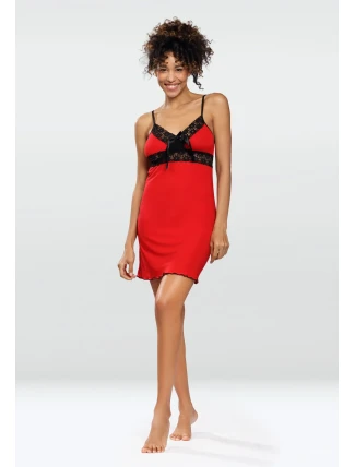 Červená košilka Cassidy - Dkaren Červená košilka Cassidy - Dkaren