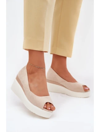 Bota na klínech  model 214684 Step in style