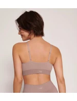 Dámská podrpsenka EVER Infused Aloe Bralette - PURPLE - sv. hnědá 6116 - SLOGGI