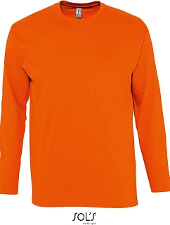 SOL'S Monarch Tričko s dlouhým rukávem 25.1420 orange