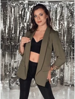 Dámská olivová bunda LEKONIK v jedné velikosti FashionStreet PY0113 Dámská olivová bunda LEKONIK v jedné velikosti FashionStreet PY0113