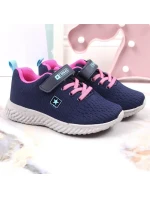 NEWS Jr EVE396A navy blue sportovní obuv