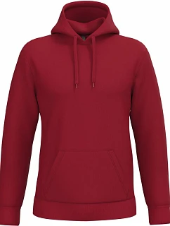 Kariban K 476 Pánská mikina s kapucí 20.K476 cherry red