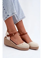 Dámské sandály Wrangler 20261087-99Q béžové Dámské sandály Wrangler 20261087-99Q béžové
