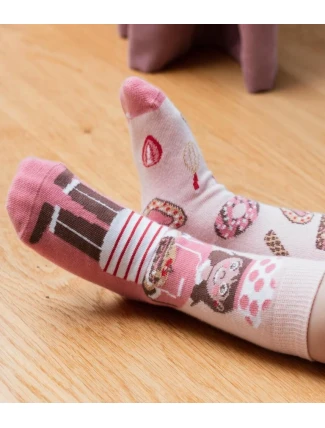 Ponožky Steven art.014 Girl Asymmetrical 26-34