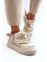 Dámské sportovní boty tenisky béžové Phyrena