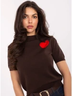 Jumper IT SW 93007.26 hnědý Jumper IT SW 93007.26 hnědý