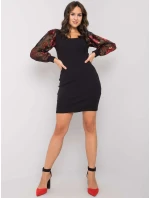 Šaty RV SK 7347.03X černá Šaty RV SK 7347.03X černá