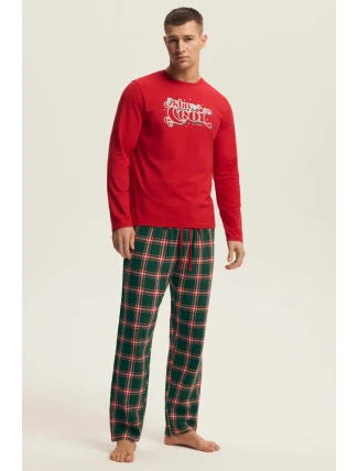 PÁNSKÉ PYŽAMO NUGÁT 43459 AW25 PÁNSKÉ PYŽAMO NUGÁT 43459 AW25