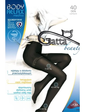 BODY RELAXMEDICA - Punčochové kalhoty 40 DEN - GATTA BODY RELAXMEDICA - Punčochové kalhoty 40 DEN - GATTA