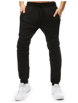 Pánské černé tepláky FashionStreet UX4474