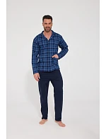 Pyžamo Cornette 114/87 (délka/obvod ramen) 3XL–5XL, rozepínací Pyžamo Cornette 114/87 (délka/obvod ramen) 3XL–5XL, rozepínací