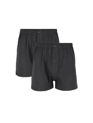 Pánské trenýrky 2 pack 003 graphite - Atlantic