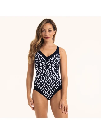 Style Tisa jednodílné plavky 7325 dark blue - Anita Classix