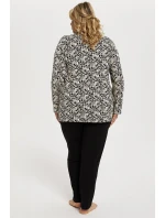 Italian Fashion Abyssinia long length sp. barva:print/black Italian Fashion Abyssinia long length sp. barva:print/black