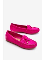 Klasické semišové mokasíny Fuchsie Good Time Klasické semišové mokasíny Fuchsie Good Time