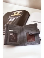 Eko Kožená Peněženka Dámská Tmavě Šedá Bronica