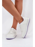 Dámské Tenisky Big Star RR274A245 HI-POLY SYSTEM Bílá-Fialová