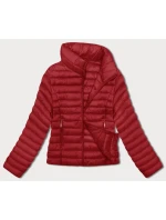Červená dámská bunda se stojáčkem (16M9111-270) - Goodlooking Červená dámská bunda se stojáčkem (16M9111-270) - Goodlooking