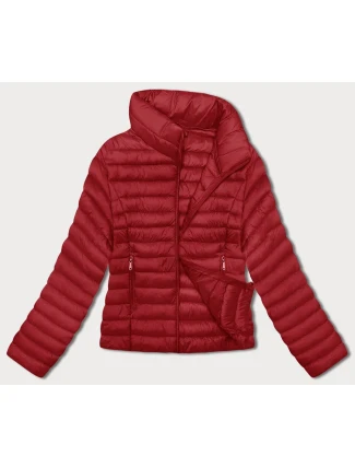 Červená dámská bunda se stojáčkem (16M9111-270) - Goodlooking Červená dámská bunda se stojáčkem (16M9111-270) - Goodlooking