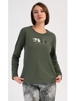 Dámské pyžamo dlouhé Barbora Dámské pyžamo dlouhé Barbora