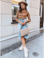 Dámský svetr NOAH hnědý FashionStreet MY1409