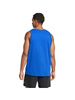 Pánské tričko adidas Essentials Small Logo Tank modré JE8978 pánské