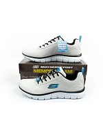 Pánské sportovní boty Skechers Track-Ripkent pohodlné lehké módní ecru