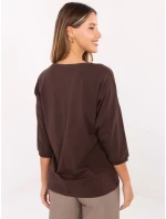 Halenka RV BZ A820.27P tmavě hnědá