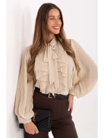 Košile s dlouhým rukávem  model 220300 Italy Moda