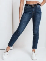 Dámské džínové kalhoty BEVINO tmavě modré FashionStreet UY2200 Dámské džínové kalhoty BEVINO tmavě modré FashionStreet UY2200