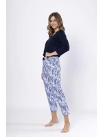 Pyžamo Leveza 1660 Elwira 7/8 M-2XL