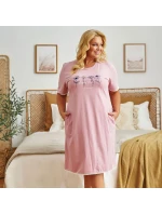 Dámská noční košilka 5366 violet - Doctornap