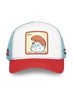 Capslab Šmoulové Papa Smurf Trucker cap - CL/SMU/1/CT/PAPAB