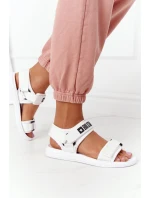 Dámské Sportovní Sandály Big Star HH274A026 Bílé