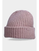 Zimní Dámská Čepice S Přídavkem Vlny 4F 4FAW23ACAPF290-56S Růžová Zimní Dámská Čepice S Přídavkem Vlny 4F 4FAW23ACAPF290-56S Růžová