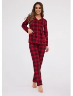 Cornette 482/423 Tracy pyžamo dlouhé/r S-2XL dámské rozepínací