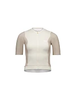 Dámský cyklistický dres POC Cadence Jersey - okenite off white velikost: s