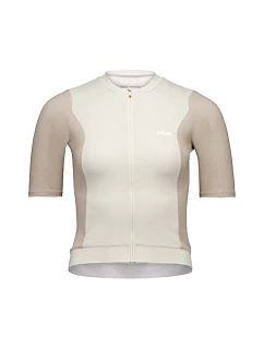 Dámský cyklistický dres POC Cadence Jersey - okenite off white velikost: s
