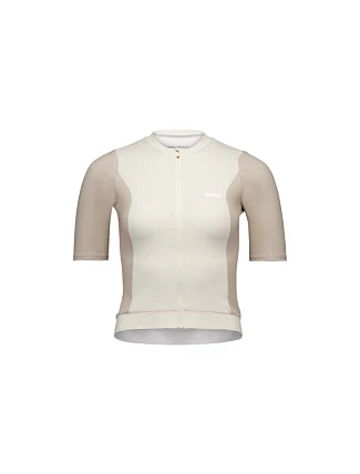 Dámský cyklistický dres POC Cadence Jersey - okenite off white velikost: s