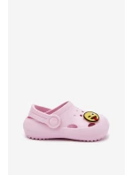 Dětské Pěnové Pantofle S Potiskem Růžové LEMIGOSE 880