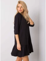 Šaty RV SK 6075.10x černá Šaty RV SK 6075.10x černá