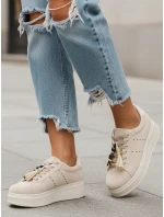 FashionStreet béžové dámské tenisky ZY1414