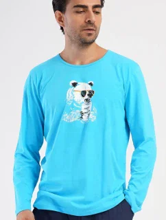 Pánské pyžamo dlouhé Ice party