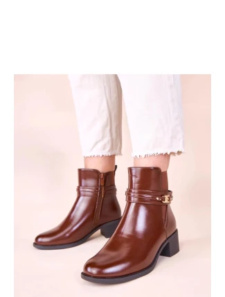 Boty na podpatku  model 222371 Solea