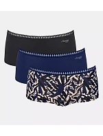 SLOGGI GO CRUSH – 3× krátké šortkové kalhotky z organické bavlny Sloggi SLOGGI GO CRUSH – 3× krátké šortkové kalhotky z organické bavlny Sloggi