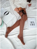 Ponožky Milena 0835-001 Ažurová stuha 37-41