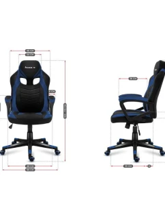 Herní židle HZ-Force 2.5 Blue Mesh