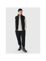 Pánské tričko oversize s potiskem a dlouhým rukávem 4F 4FWAW24TLONM315-11S