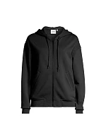 Dámská mikina CASALL Casual Zip Hoodie, černá Dámská mikina CASALL Casual Zip Hoodie, černá